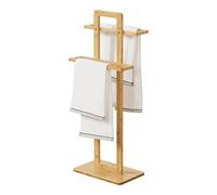 Porte-serviette sur pied - Bambou