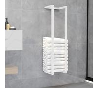 Porte-serviette vidaXL - Blanc - 25x20x95 cm