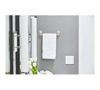 Porte-Serviettes 1 Barre Fixe Nickel Satiné