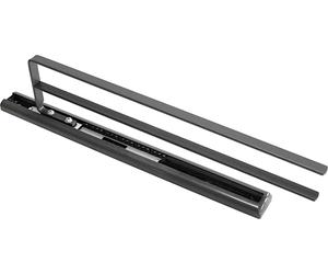 porte-serviettes à 2 bras DE LUXE 2 en anthracite / Aménagement d'élément bas