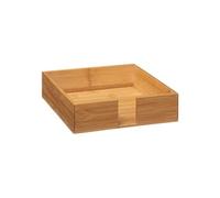 Paris Prix Porte-serviettes 5five Bambou 20,5 x 20,5 x 5,5 cm Naturel