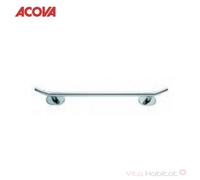 Porte-serviettes barre 2 points 53 cm - CHROMÉ - pour ACOVA Cala et Atoll Spa - 471028