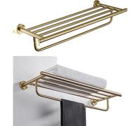 Porte-serviettes, construction en aluminium, design peu encombrant, 005YG