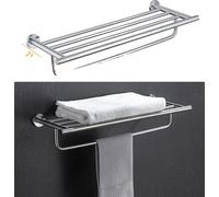 Porte-serviettes, construction en aluminium, design peu encombrant, 005YW