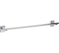 Porte-serviettes de bain Klaam chromé avec solution adhésive 65cm