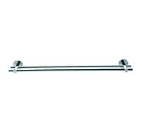 Porte-serviette de bain nwb double Pro 020 chromé , avec chromé fixation pour collage
