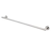 Porte-serviettes de salle de bain, 80 cm de long, en acier inoxydable 18/8, support pour serviette, barre porte-serviettes, fixation murale, finition polie, A2000S80