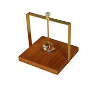 Porte-serviettes de table - Fer en bois massif 13 x 13 x 14,5 cm | Distributeur de papier vertical sur pied, organisateur de serviettes vintage pour salle de bain, table, cuisine, ferme, salle à