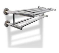 Porte serviettes double - Barre Fixe 6 tubes