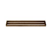 Porte-serviettes double frêne WxHxD 73.5x3x13.5cm