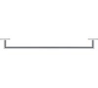 Duravit Karree porte-serviettes chrome 0099591000
