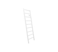 Porte-serviettes électrique haut en forme d'échelle NTW STAIR W Blanc