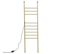 Porte-serviettes électrique sur pied - Chauffe-serviettes électrique | 220 V, 42,5 x 160 cm, contrôle par application et tactile, IPx4, minuterie 1 à 24 h, 9 baleines, pieds réglables pour salle
