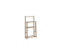 Porte serviettes en bambou beige, patères, léger, vertical - Chehoma, Bambou - 60x24x120 cm