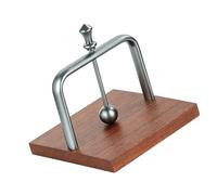 Porte-serviettes en bois foncé fait à la main avec bras en métal solide, parfait pour offrir et décorer la maison, distributeur de serviettes élégant