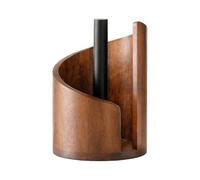 Porte-serviettes en papier moderne pour plan de travail avec couvercle rond en spirale comme rangement pratique pour cuisine, salle de bain, salon (A, 29 x 20 cm)