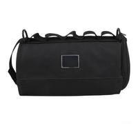 Porte-serviettes en papier Oxford à suspendre pour camping | Tissu Oxford robuste, anneaux en D suspendus, s'adapte aux rouleaux standard, compact 14 x 26 cm, idéal pour les cuisines de