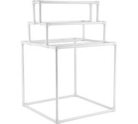 Porte-serviettes en PVC - 8 barres - Porte-serviettes pour l'extérieur et la piscine - Étanche et durable