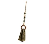 Porte-serviettes filaire avec bois naturel, S | Porte-serviette de cuisine