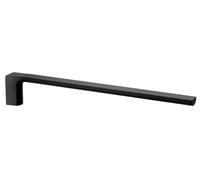 Porte-serviettes Gedy PIRENEI fixe, 410 mm, noir mat