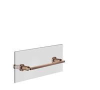 Porte-serviettes Gessi Inciso 300 mm, montage sur paroi en verre, 58613708, Couleur: Cuivre brossé PVD