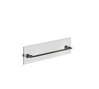 Porte-serviettes Gessi Inciso 600 mm, montage sur paroi en verre, 58617187, Couleur: Bronze antique
