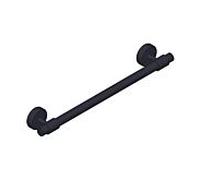 Porte-serviettes Giese 34062-14 avec fixation magnétique pour radiateurs, longueur 400 mm, noir mat