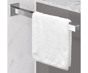 Porte-serviettes haut de gamme en acier inoxydable – Résistant à la rouille, solide et de grande qualité, finition chromée – Un porte-serviettes élégant