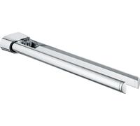 Porte-serviettes Keuco Elegance en 2 parties 450mm de saillie chromé