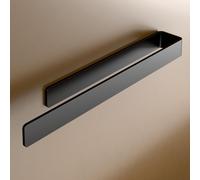 Porte-serviettes LIEBHEIM, sans perçage, noir - Support de serviette mural - Barre à serviettes - Porte-serviette pour salle de bain - Barre à serviettes pour salle de bain - Support de serviette de b