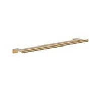 Porte-serviettes mural hansgrohe AddStoris S 41763140, 2 supports, bronze brossé