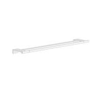 Porte-serviettes mural hansgrohe AddStoris S 41763700, 2 supports, blanc mat