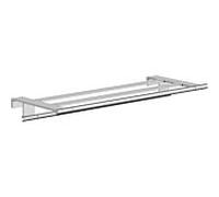 Porte-serviettes mural hansgrohe AddStoris S 41781000 avec barre porte-serviettes, chromé