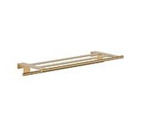 Hansgrohe Porte‑serviettes mural AddStoris S 41781140 – barre, bronze brossé