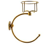 Porte-Serviettes Mural pour Salle de Bain avec Support de Bougie | Créatif Rustique élégant Support décoratif pour Amis, Maison, hôtel, Cuisine, Salle de Bain