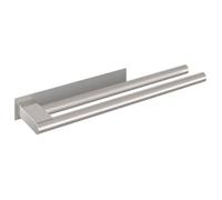 vidaXL Porte-serviettes Argent 40 x 9 x 4 cm Acier inoxydable