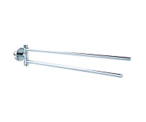 porte-serviettes nwb match0 Pro 020 chromé, avec technologie de fixation pour collage