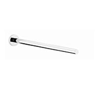 Porte-serviettes nwb Pro 020 P02203-1 50 x 50 x 440 mm, bras unique, laiton, acier inoxydable, chromé brillant