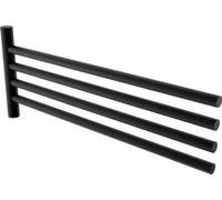 Nimco Bormo - Porte-serviettes, longueur 42 cm, noir mat BRC 11096-4-90