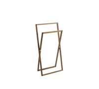 Porte-serviettes pliable en acacia