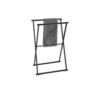- Porte-serviettes pliable indus Lava - L. 53 x H. 80 cm - Noir - Lava