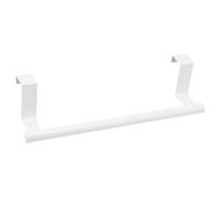 Porte-serviettes pour porte de salle de bain, barre à serviettes au-dessus | Polyvalent Chiffons à mains, chiffons, torchons d Blanc