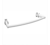 Porte-serviettes pour radiateur de salle de bain - 340 mm, blanc