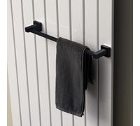 Porte-serviettes pour radiateur - extensible - Porte-serviettes magnétique - Porte-serviettes pour radiateur de salle de bain en acier inoxydable - Barre à serviettes magnétique pour radiateur - Conçu