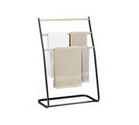Relaxdays Porte-serviettes sur pied