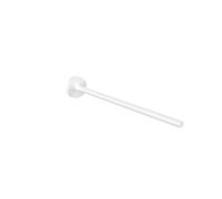 Porte-serviettes rond emco, 1 bras, rigide. 300mm, 435013930, Couleur: blanc