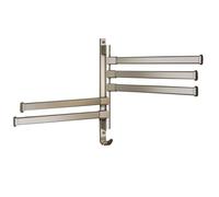 Porte-Serviettes Rotatif à Plusieurs Niveaux en Aluminium Space