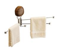 Porte-serviettes Rotatif-barre Adhésive Multi-bras, Organisateur À Ventouse | Porte-serviettes Mural, Support De Salle De Bain, Maison, Chambre À Coucher, Cuisine, Toilettes, Dortoir, Appartement, Ferme,
