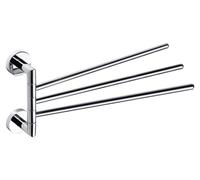 Sapho X-Round - Porte-serviettes rotatif, longeur 42 cm, chrome XR407