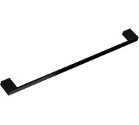 Porte-serviettes stable Lenn 80cm mural Porte-serviettes alu massif noir